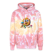 Load image into Gallery viewer, Biscuit's Trippy Tie Dye Hoodie - funnel cake