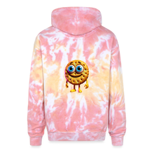 Load image into Gallery viewer, Biscuit's Trippy Tie Dye Hoodie - funnel cake
