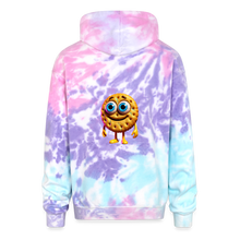 Load image into Gallery viewer, Biscuit's Trippy Tie Dye Hoodie - cotton candy
